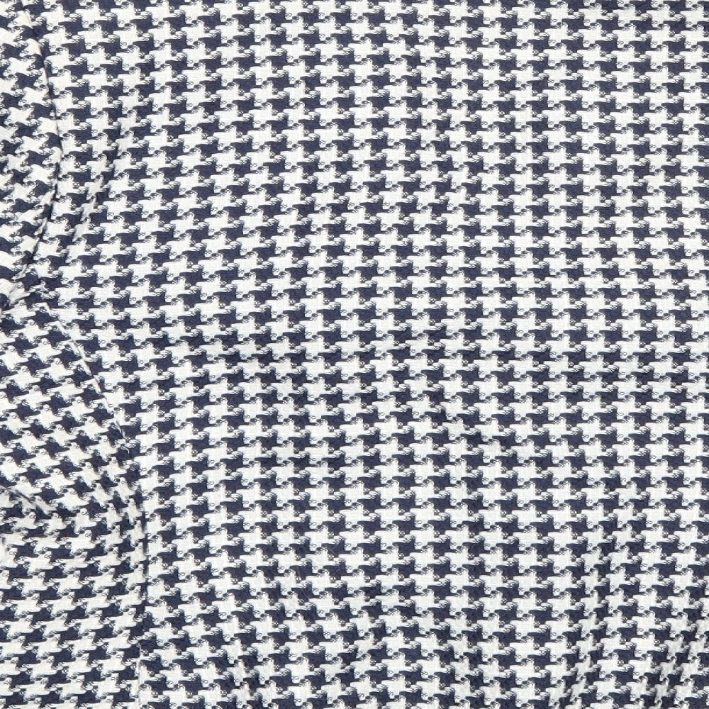 st michael Womens Blue Flecked  Jacket Blazer Size 14