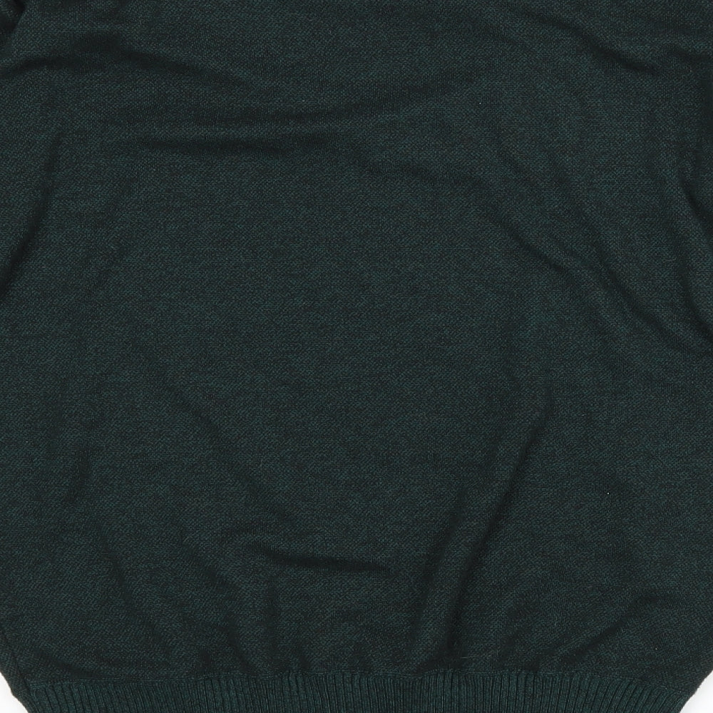Lee Cooper Mens Green Pullover Jumper Size M
