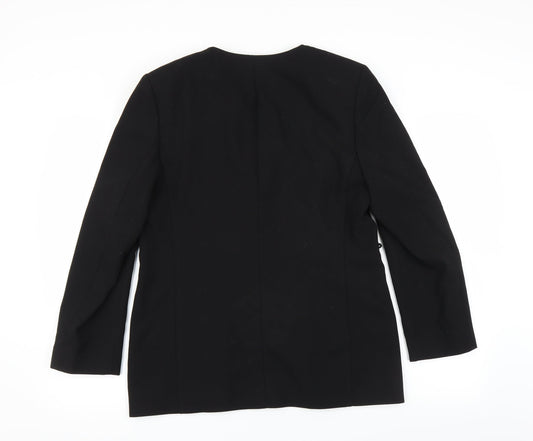 Marks and Spencer Womens Black   Jacket Suit Jacket Size 12