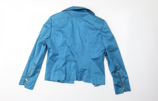 Anne Klein Womens Blue Jacket Size 8