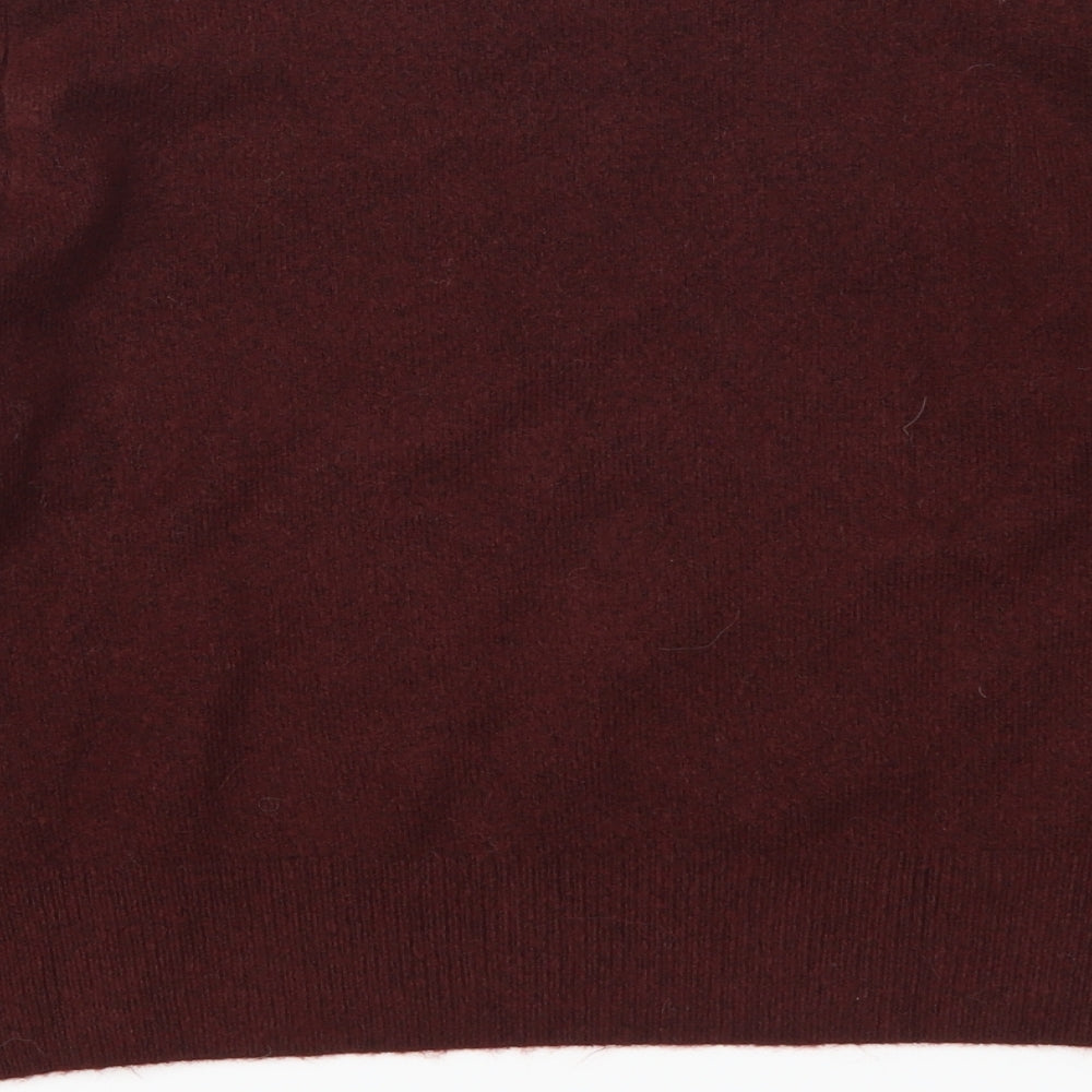 H&M Womens Red Pullover Jumper Size S