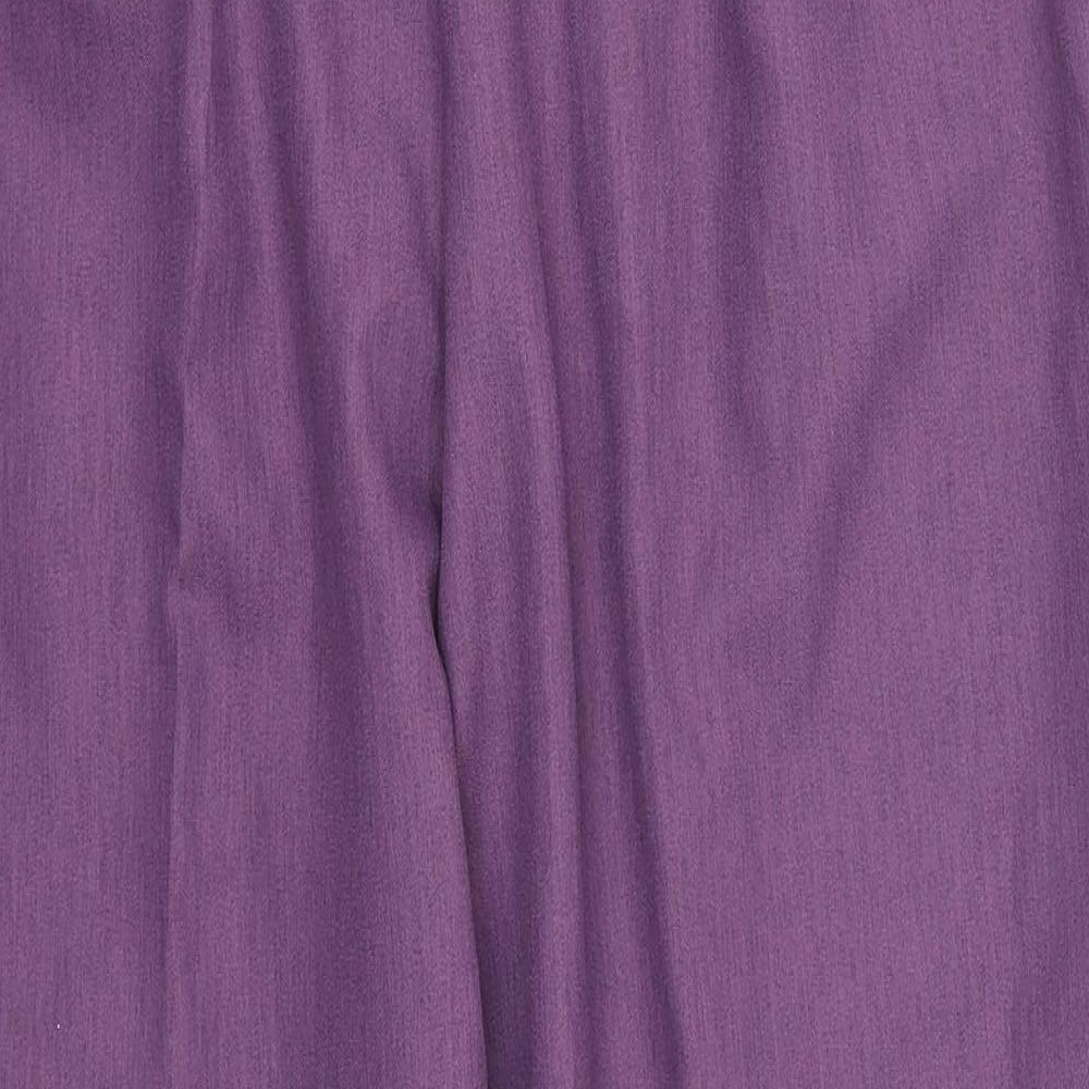 Womens UK Size 22 Modern Classics Regular Fit Purple Trousers