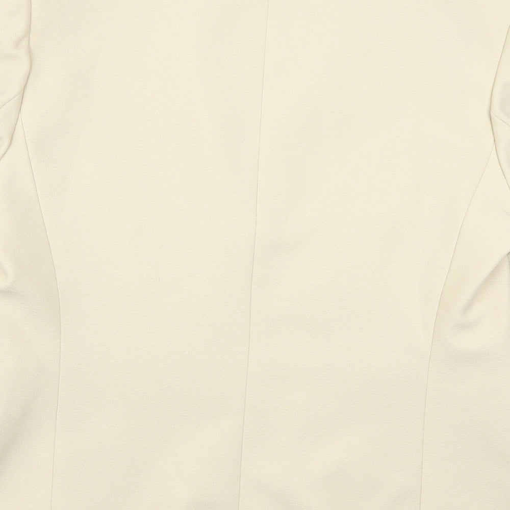 St Michael Womens Beige   Jacket Suit Jacket Size 16