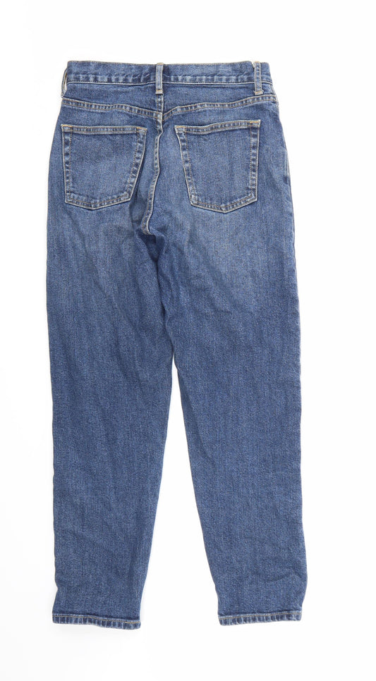 Gap Womens Blue Denim Straight Jeans Size 26 in L24 in