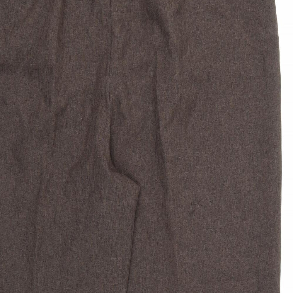 Bonmarché Womens Brown Trousers Size 18 L25 in