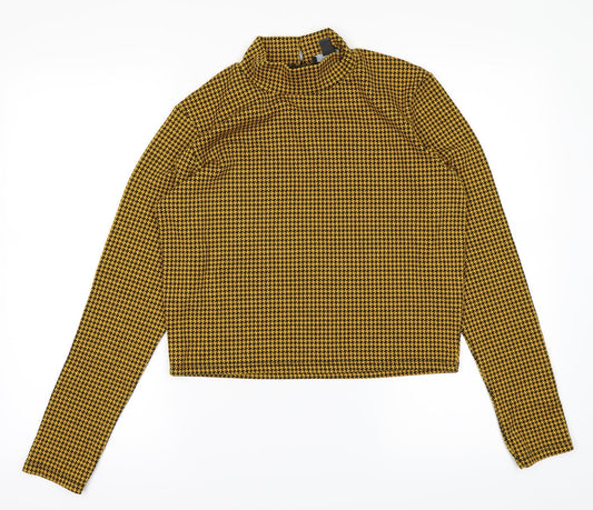 Primark Womens Yellow Basic T-Shirt Size 10