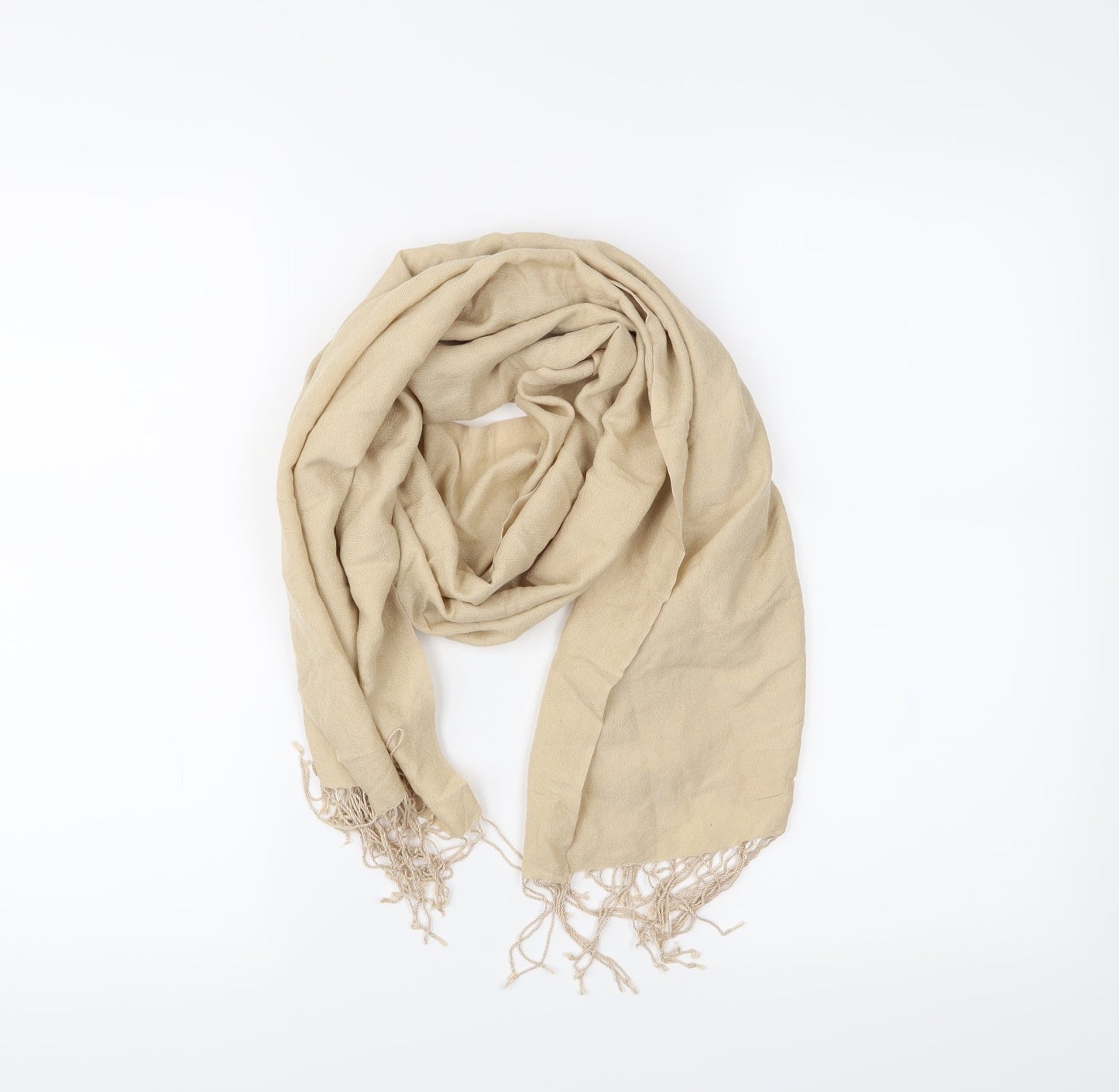 Preworn Womens Beige Scarf