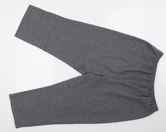 Bon Marché Womens Grey Chino Trousers Size 18 L23.5 in