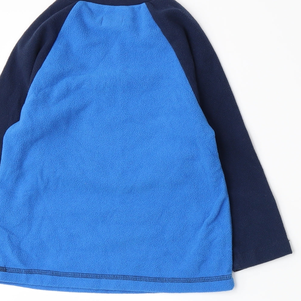 Studio Boys Blue Fleece Pullover Sweatshirt Size 2-3 Years