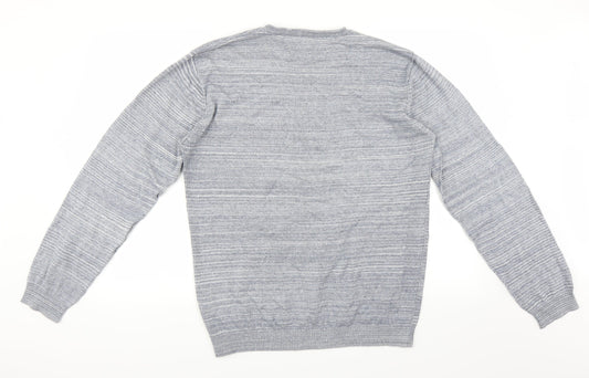Matalan Mens Blue Pullover Jumper Size M