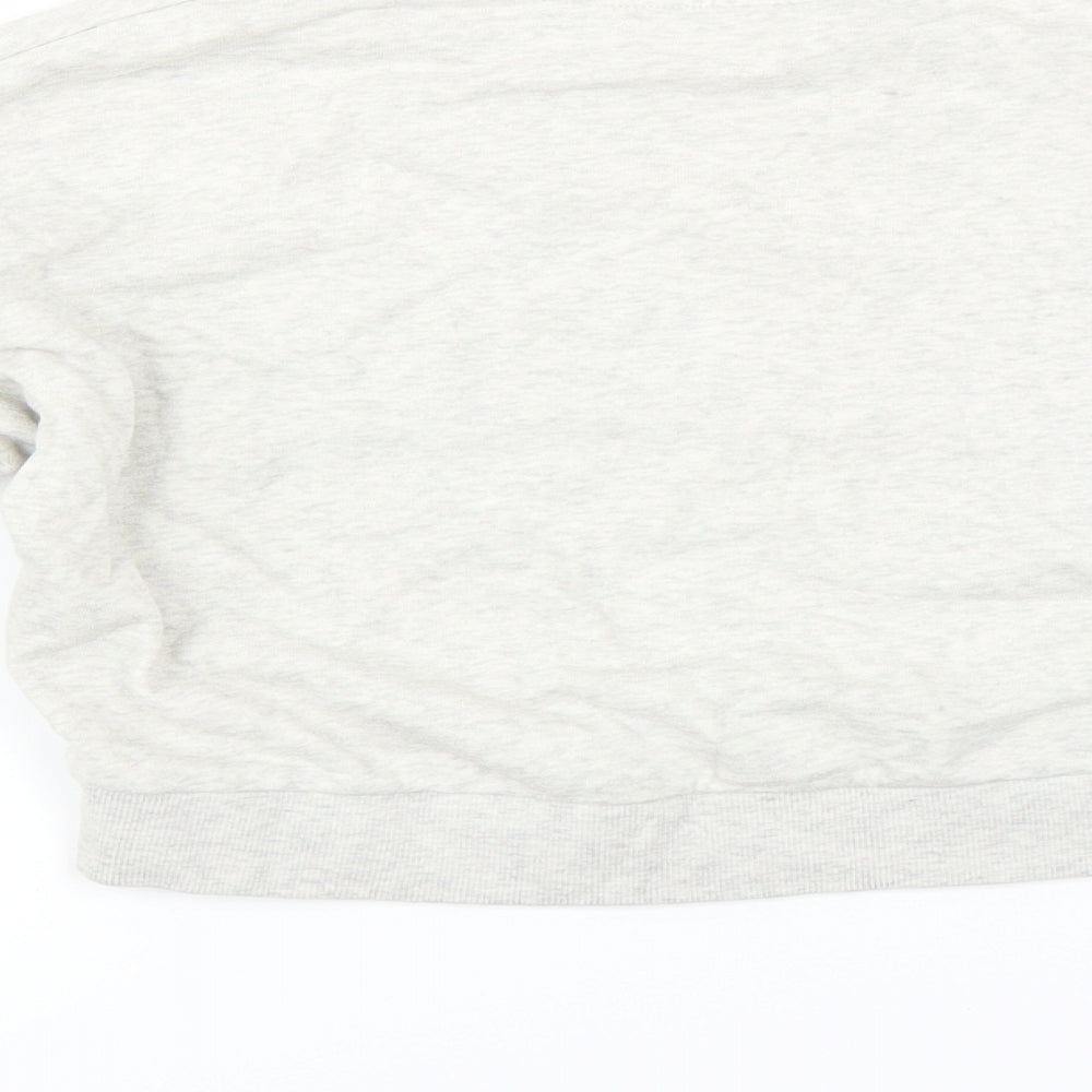 Womens UK Size XS Divided by H&M Grey Pullover Sweatshirt