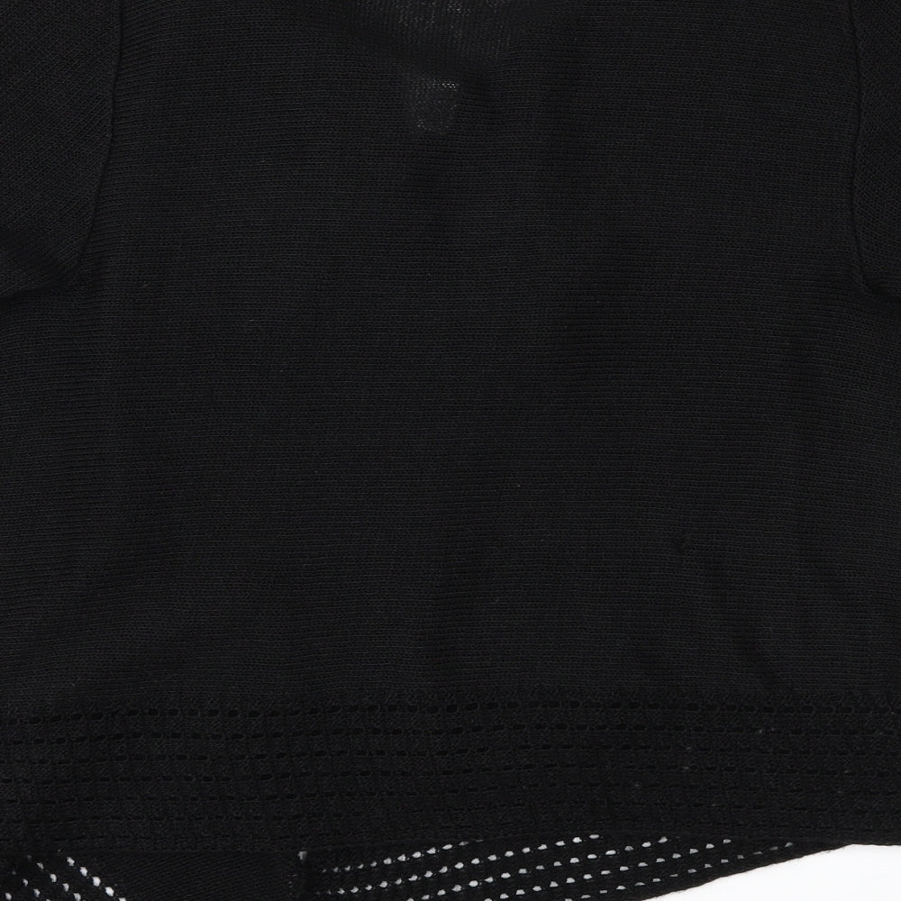 Soon Womens Black Cardigan Jumper Size M