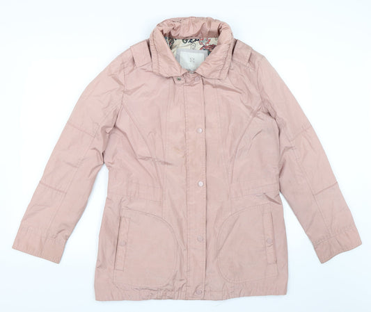 Womens UK Size 14 Lakeland Pink Anorak Coat