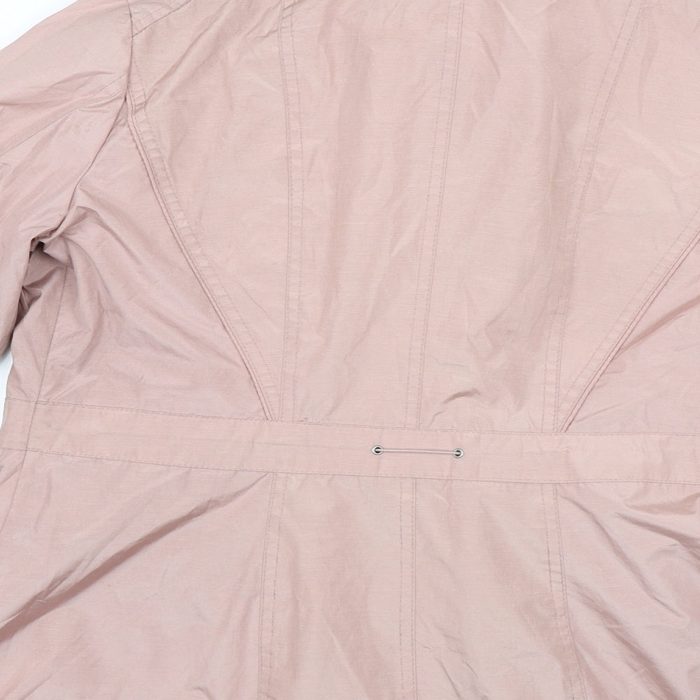 Womens UK Size 14 Lakeland Pink Anorak Coat