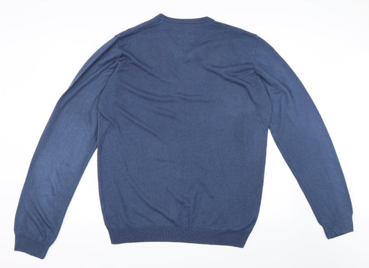 Marks & Spencer Mens Blue Pullover Jumper Size L