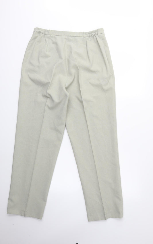 Berkertex Womens Green Trousers Size 16 L28 in
