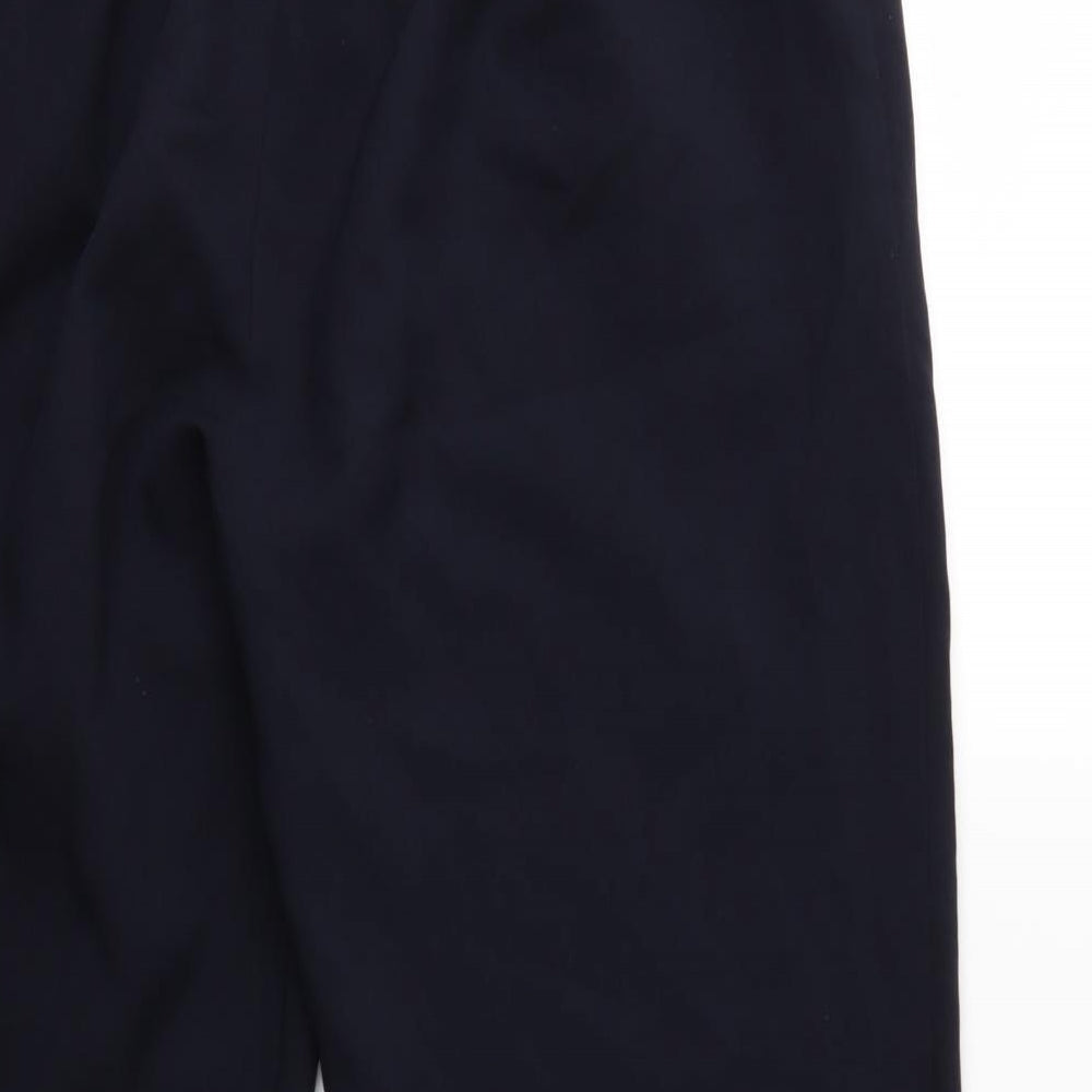 Classic Womens Blue Trousers Size 16 L27 in
