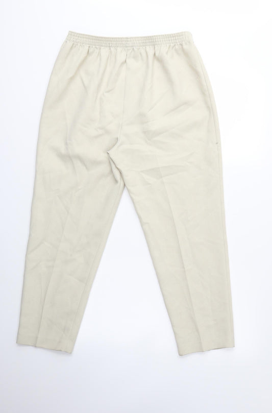 Berkertex Womens Beige Trousers Size 14 L26 in