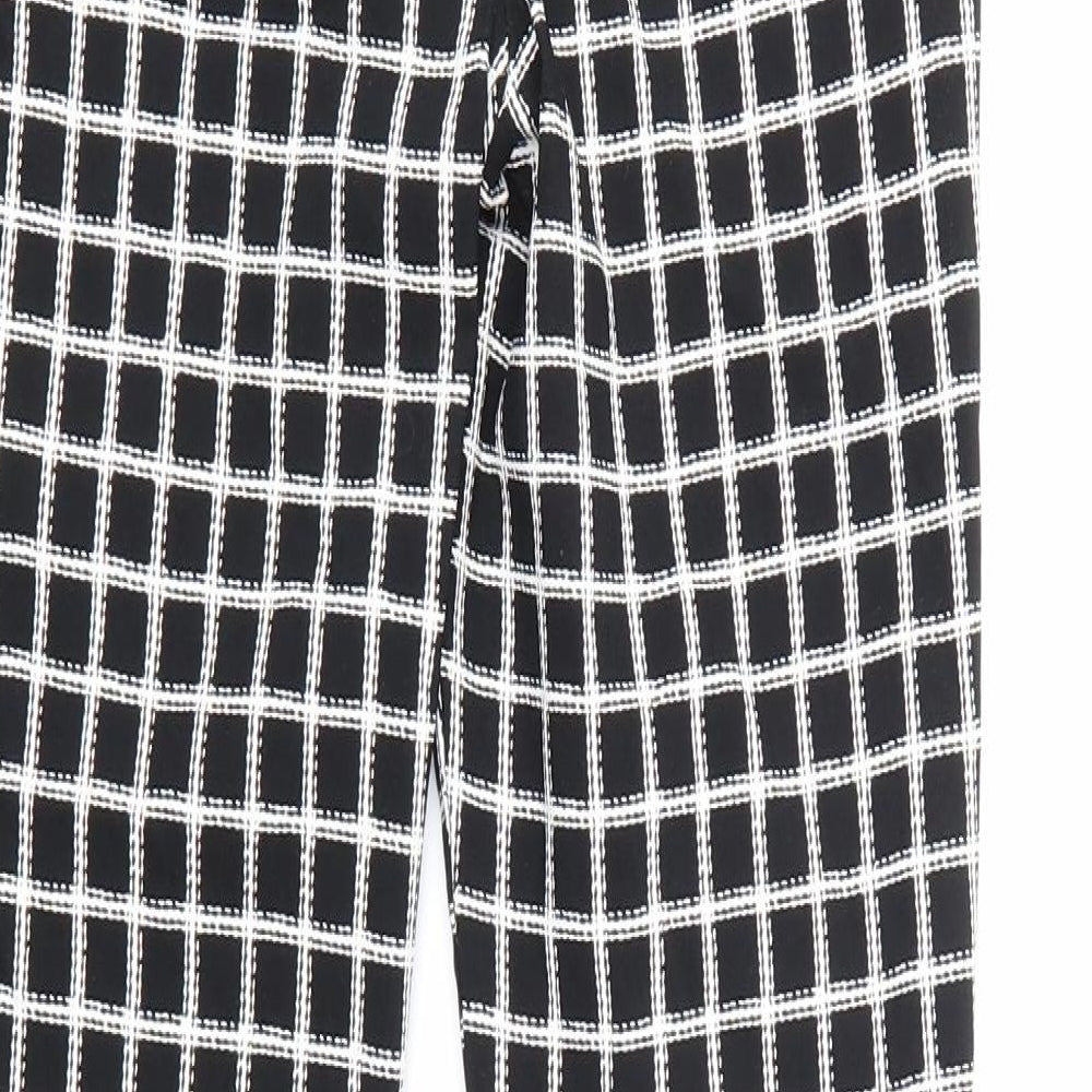 Womens UK Size 8 Atmosphere Regular Fit Black Trousers