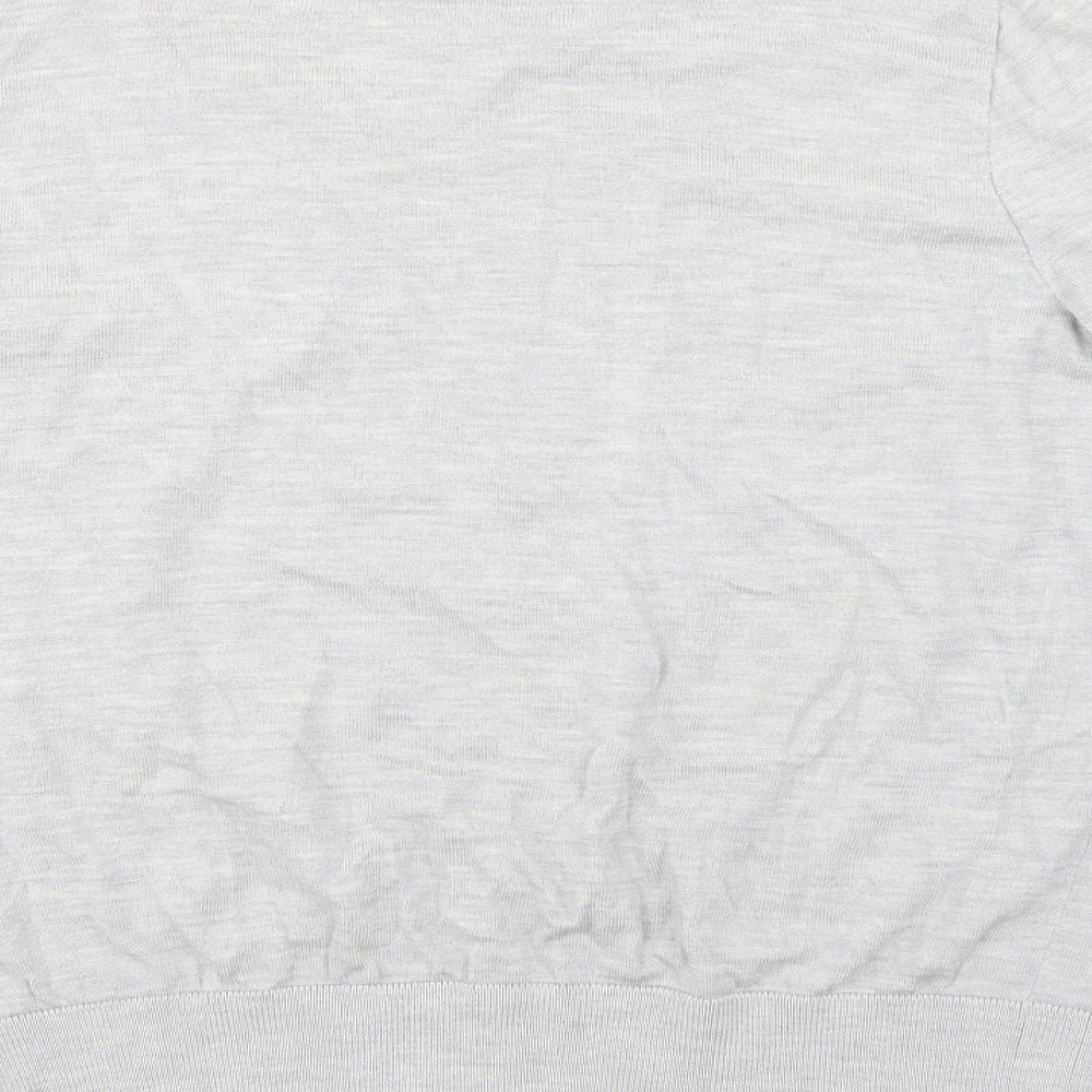 Gap Mens Grey Knit Pullover Jumper Size L