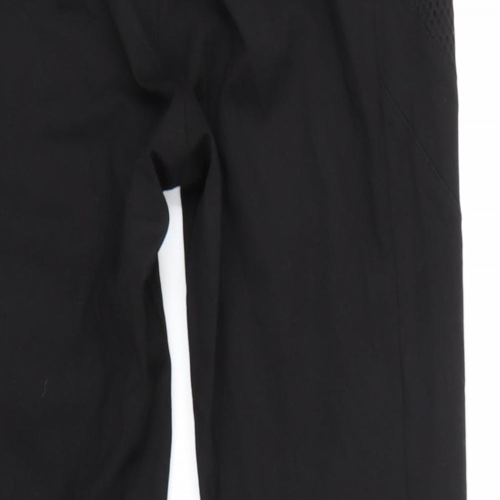 Womens UK Size 16 Marks and Spencer Regular Fit Black Trousers