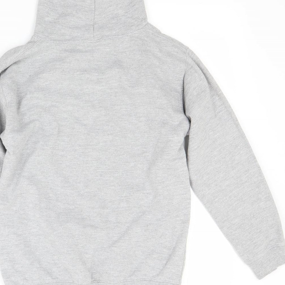 Preworn Boys Grey Pullover Hoodie Size 9-10 Years - Eddie Stobart