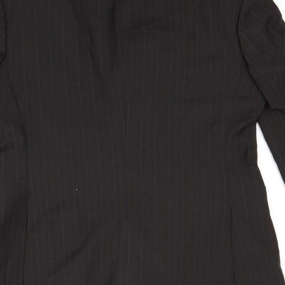 Mens UK Size 36 Burton Regular Brown Suit Jacket