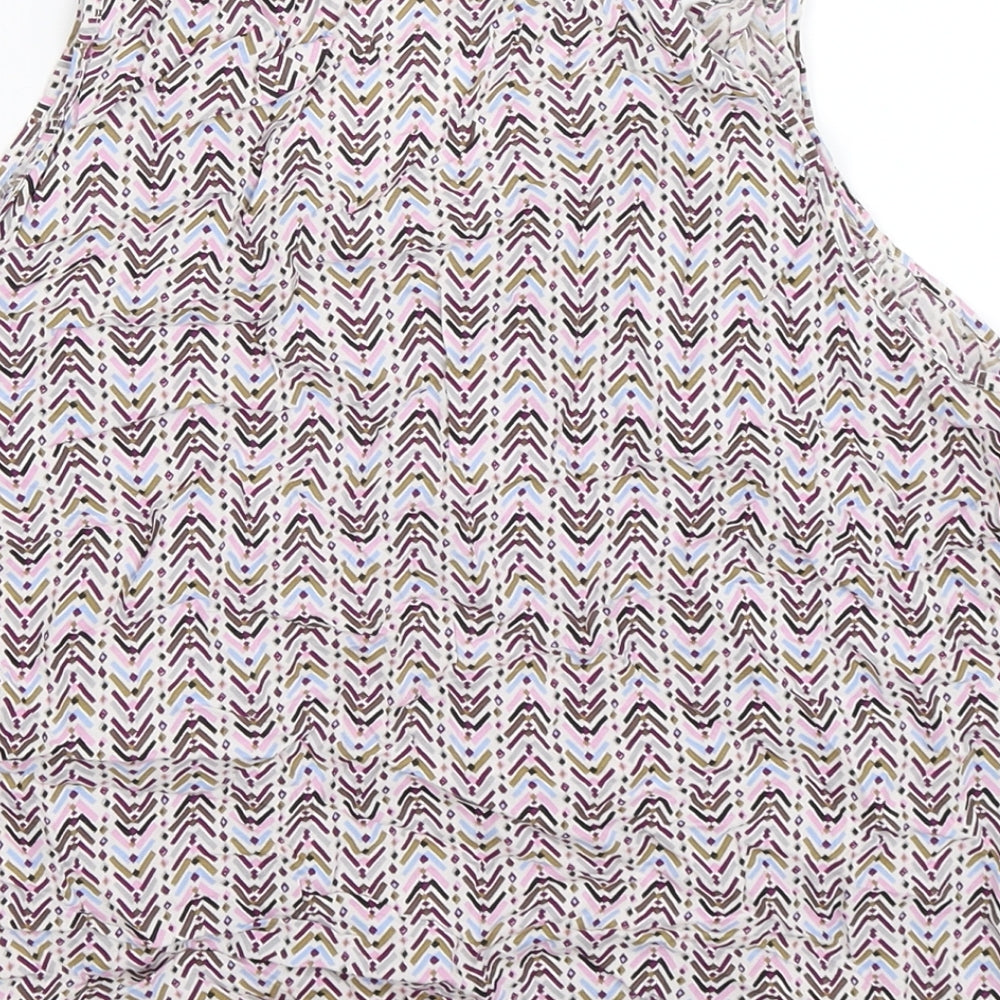 Womens UK Size 16 H&M Multicoloured Basic Tank