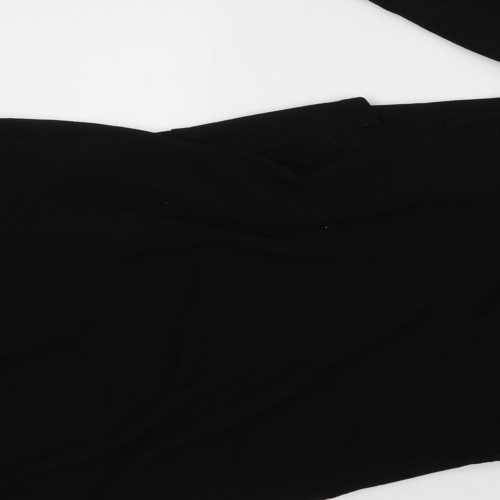 Dolls Womens Black Cardigan Jumper Size 12