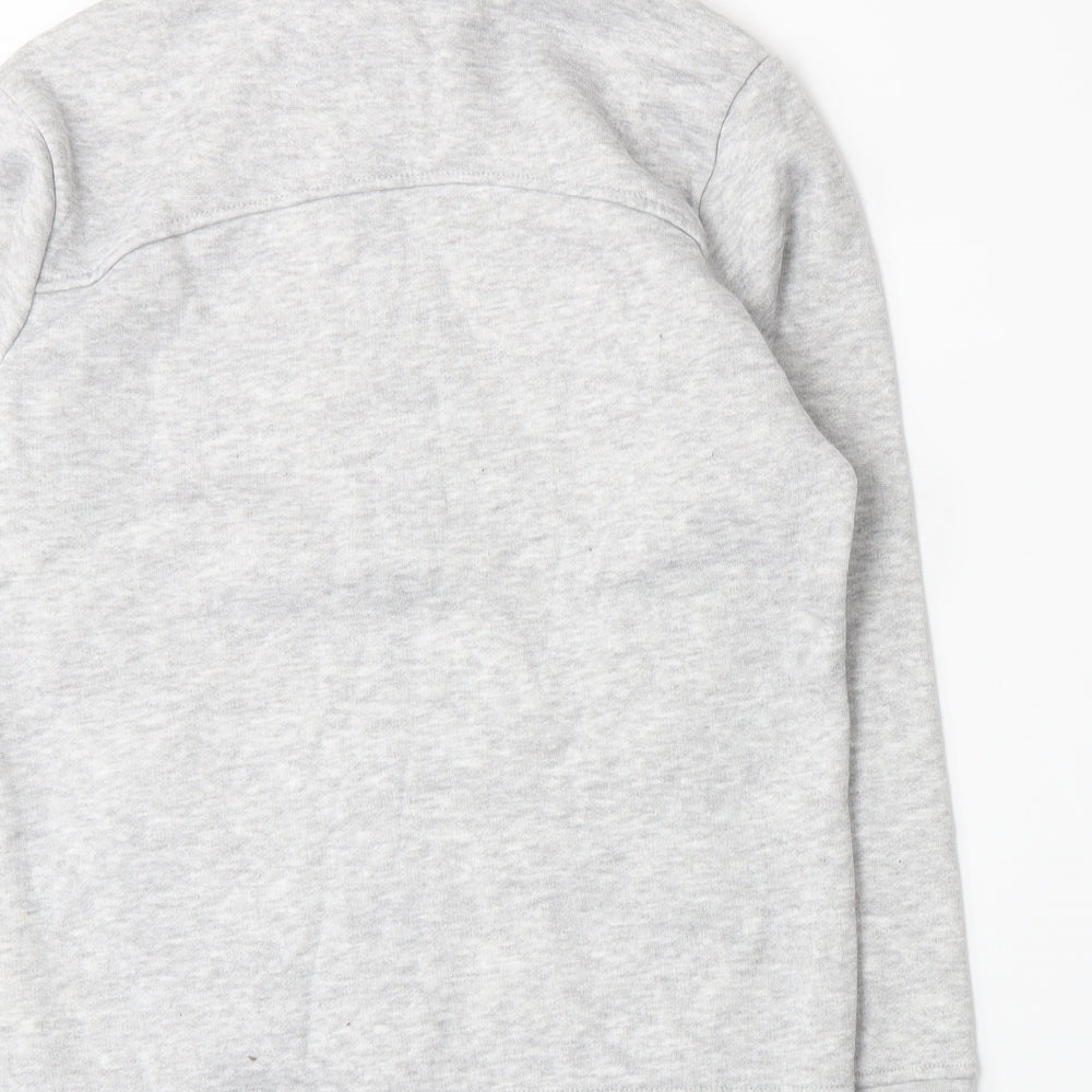 LA Gear Girls Grey Jersey Full Zip Sweatshirt Size 13 Years