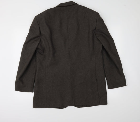 Mens UK Size 40 Greenwoods Regular Brown Suit Jacket