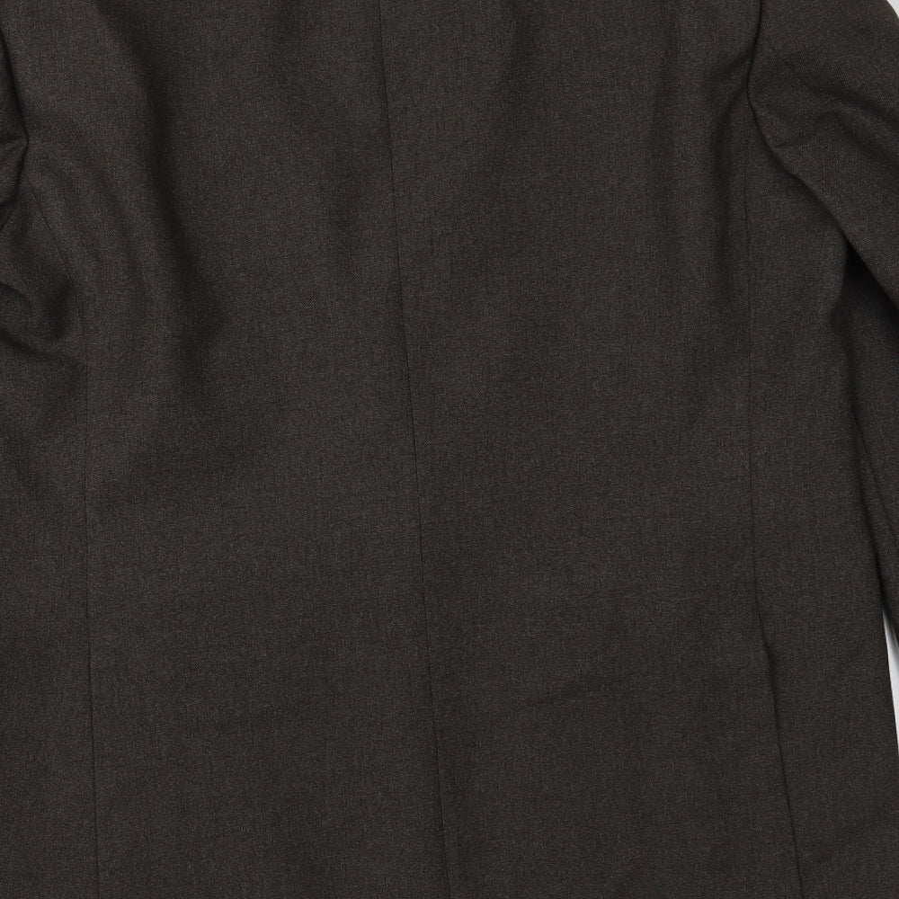 Mens UK Size 40 Greenwoods Regular Brown Suit Jacket