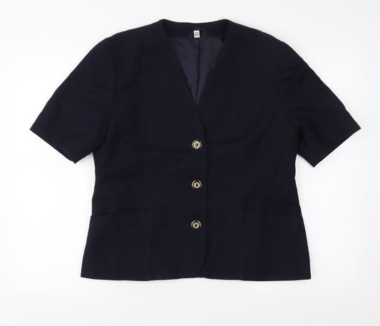 Womens UK Size 16 First Avenue Blue Jacket