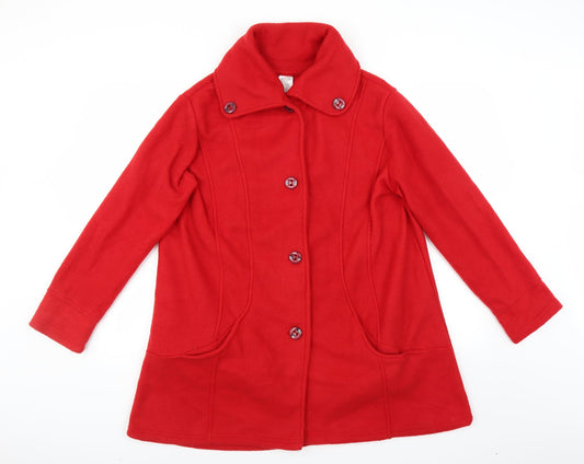 Womens UK Size 16 Four Seasons Red Jacket