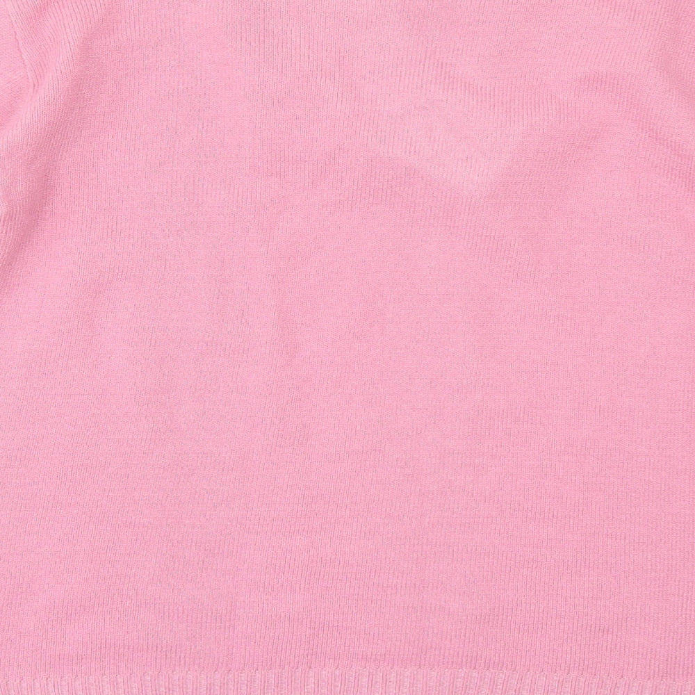 Pure & Natural Womens Pink Pullover Jumper Size XL