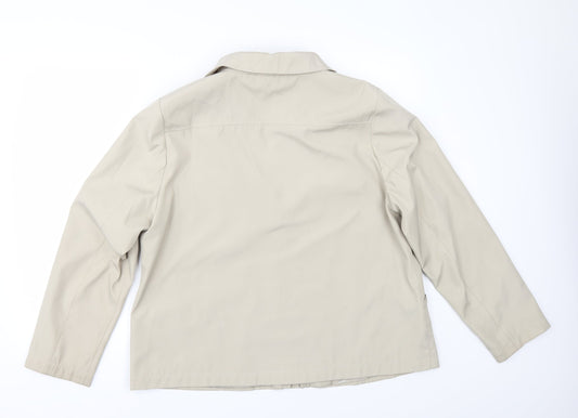 BM Womens Beige Jacket Size M