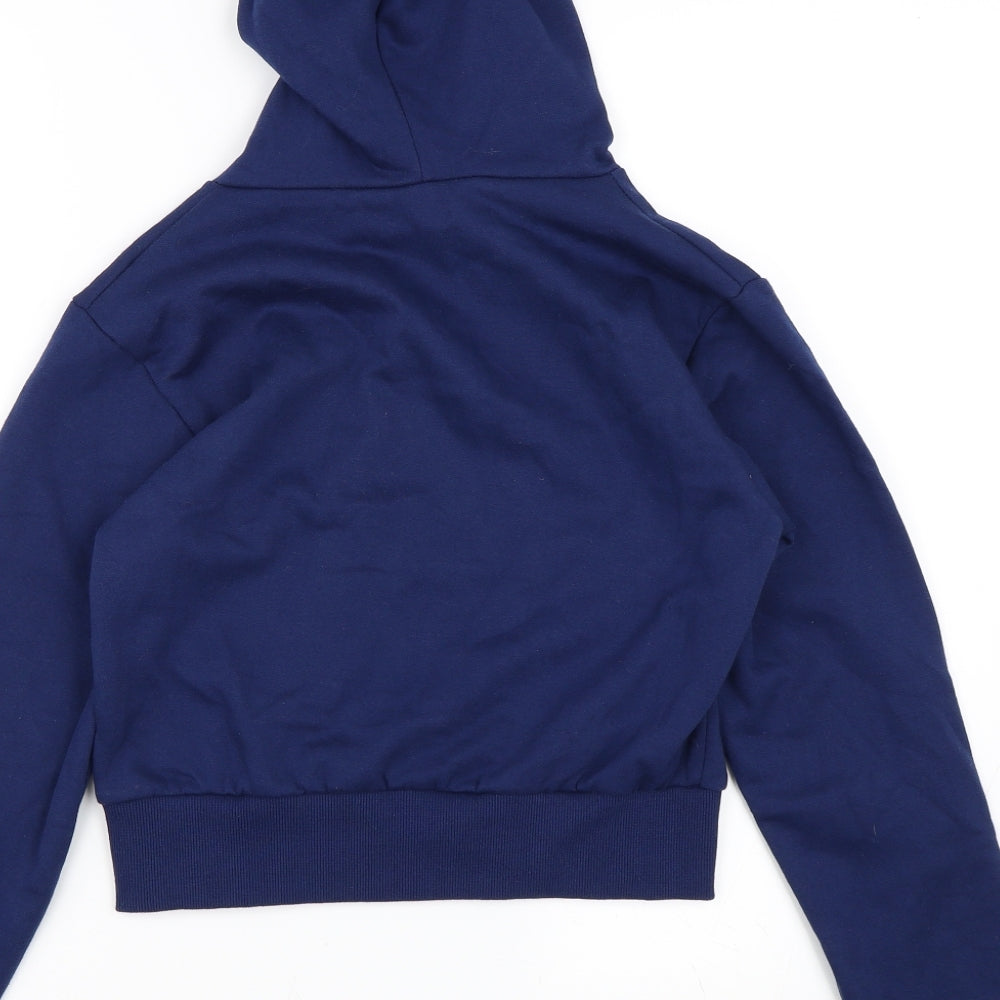 Preworn Girls Blue Pullover Hoodie Size S