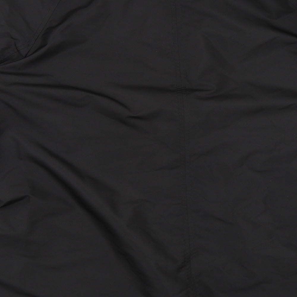 Womens UK Size XL Preworn Black Rain Coat