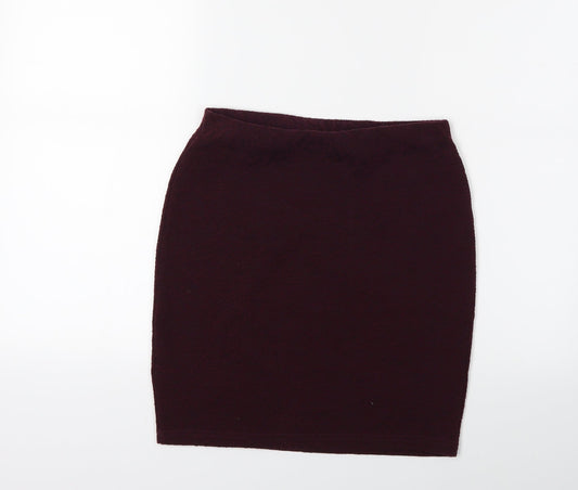 New Look Womens Red   Mini Skirt Size 10