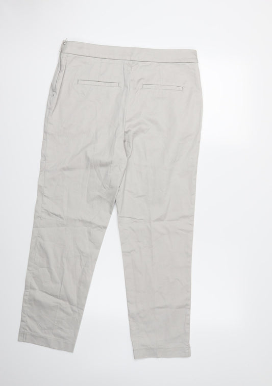 ORSAY Womens Grey Trousers Size 12 L27 in