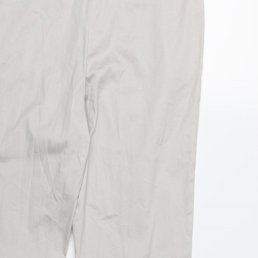 ORSAY Womens Grey Trousers Size 12 L27 in