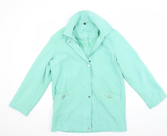 Womens UK Size 10 Finesse Green Jacket