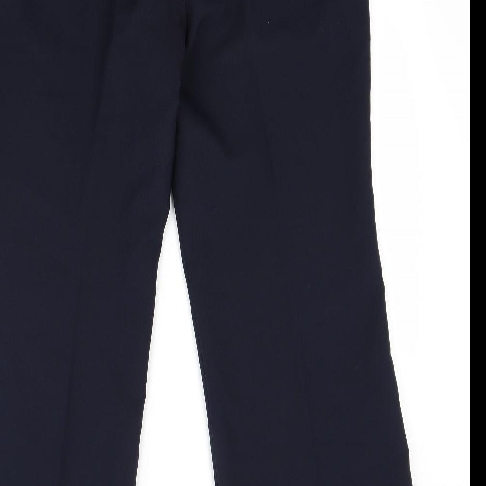 Womens UK Size 16 Marks and Spencer Regular Fit Blue Trousers
