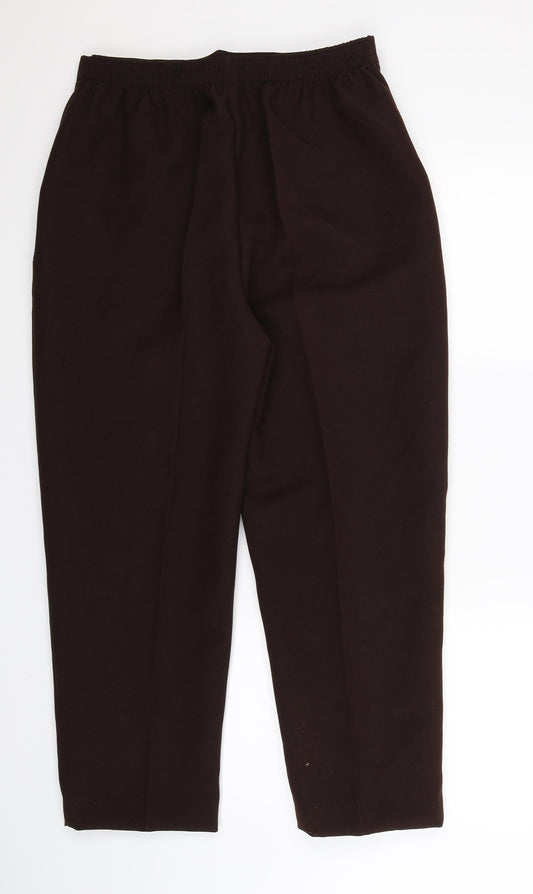 Womens UK Size 18 Preworn Regular Fit Grey Trousers