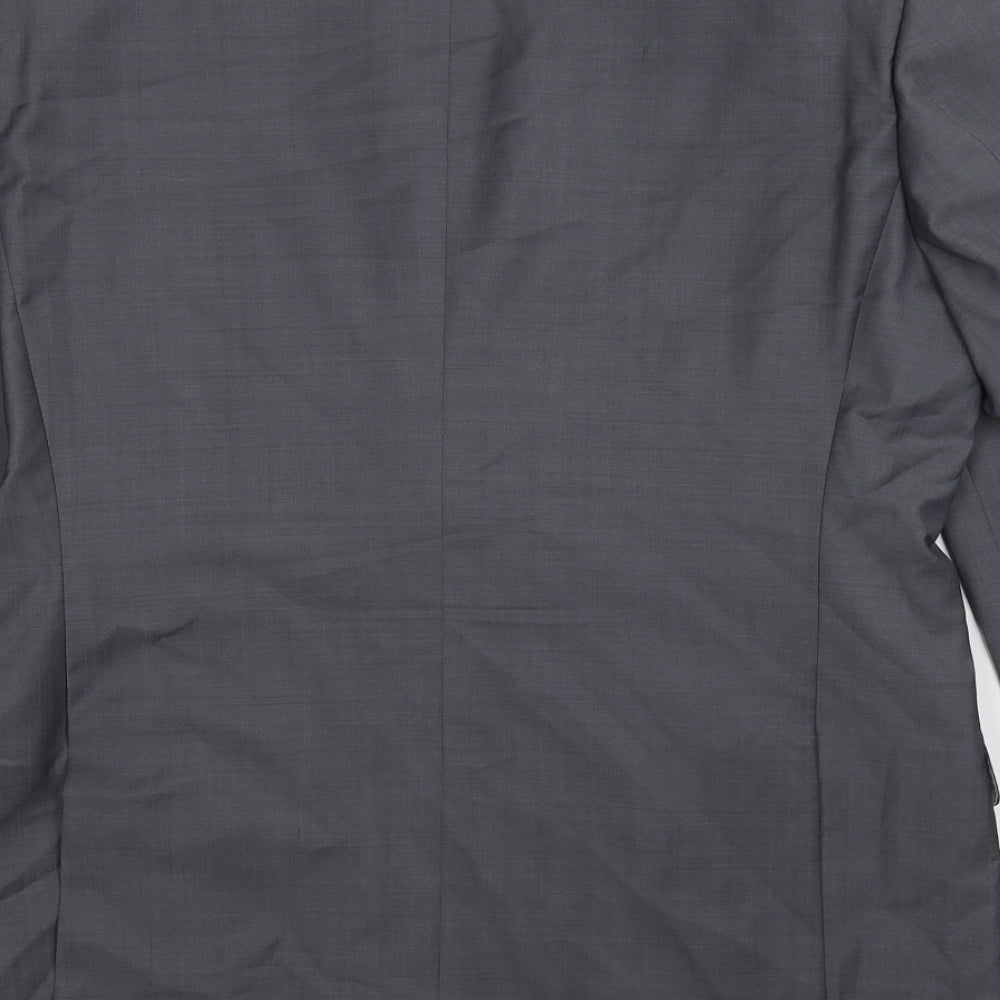 Marks and Spencer Mens Grey Jacket Suit Jacket Size 42