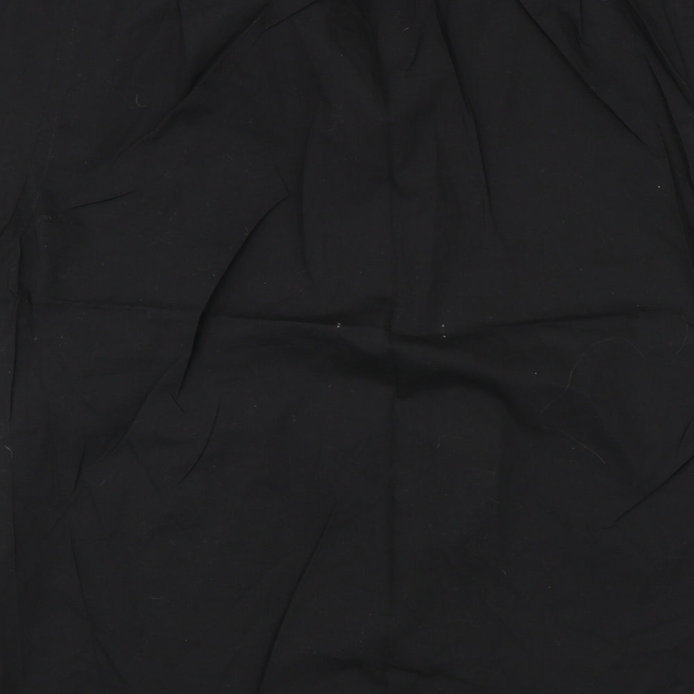 George Mens Black Button-Up Size 16.5
