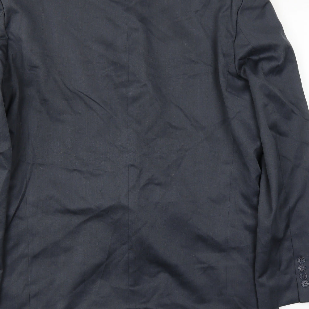 Mens UK Size 42 Horne Brothers Regular Blue Suit Jacket