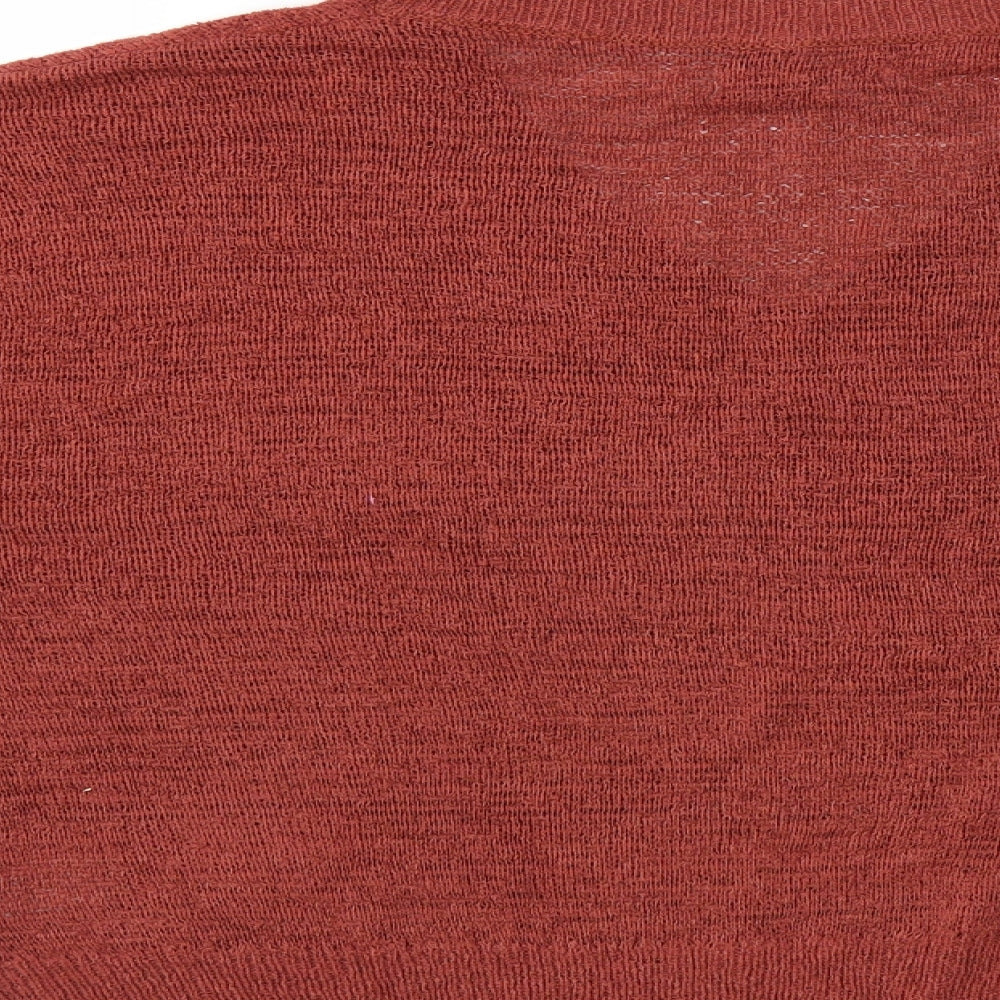 Primark Womens Brown Pullover Jumper Size S