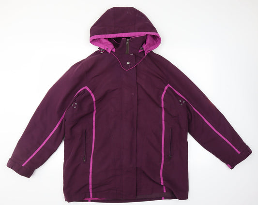 Womens UK Size M BM Purple Jacket