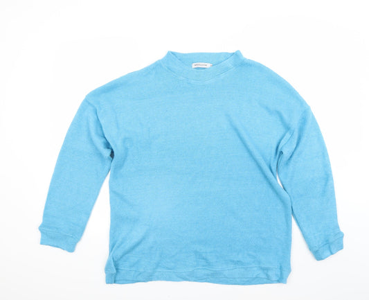 MissLook Womens Blue Pullover Jumper Size L